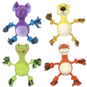 Pineapple velvet cotton rope sounding Dog chewing and throwing toys