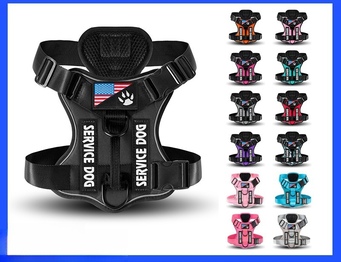 Peach heart pure cotton H-type chest harness traction Universal anti-lost for cats and dogs