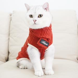 Cute hairless cat puppet pet winter sweater
