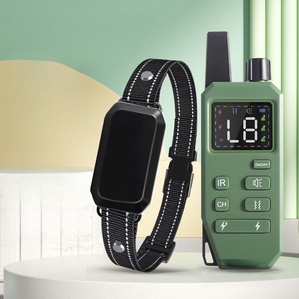 Ultrasonic electric shock barking control Large and small dog training device