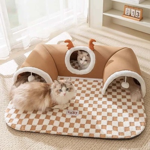 Four-season closed cat drilling security kennel