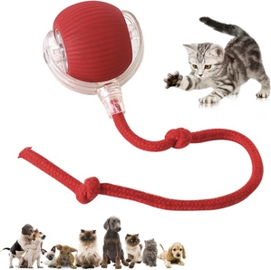 Smart self-entertaining cat ball Cat toys with ropes to relieve boredom
