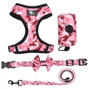 Nylon camouflage print explosion-proof dog chest harness traction suit