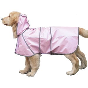 Large waterproof cloak pet raincoat clothing