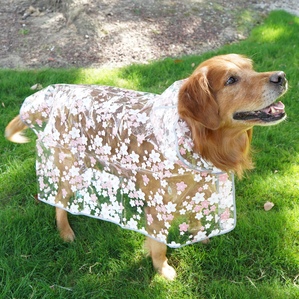 Small pet dog raincoat full waterproof clothing