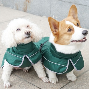 Warm pet winter vest clothing