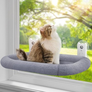 Foldable suction cup hanging cat Hammock