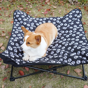 Outing camping camp bed lifting dog kennel pet bed