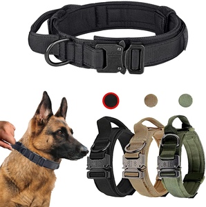 Adjustable tactical design medium and large dog training collars