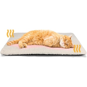 Winter anti-slip bottom cat and dog plush warm mat