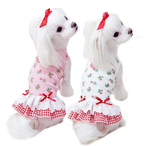 New dog, cat pet princess dress wedding dress