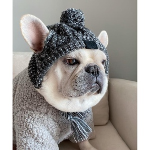 Hot-selling knitted pet wool hats, suitable for large and small dogs