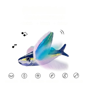 Voice-generating electric shaking bird, self-entertainment cat toy stick