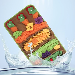 Wool fleece sniffing pad Dog slow food decompression toys