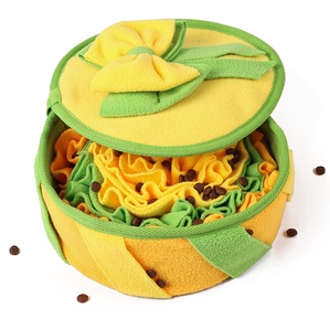 Puzzle decompression sniffing gift box Dog birthday toy set