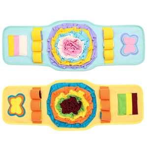 Teething leaking food sniffing pad Dog four seasons training toys