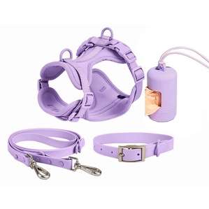 Hot-selling six-piece dog chest harness traction adjustable for safe outing