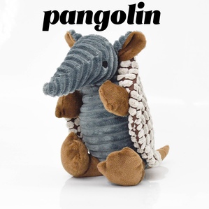 Bite-resistant pangolin dog chewing and tooth cleaning toy
