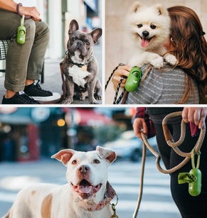 Earth Rated dog poop bag Environmentally friendly thickened poop bag