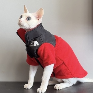 Winter color matching polar fleece sweatshirt jacket