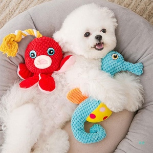 Plush chewing sounding toys Small dogs and puppies boredom