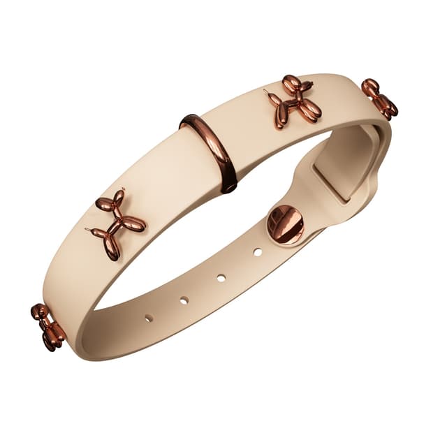 SANDDOG Ballon Beige Dog Collar
