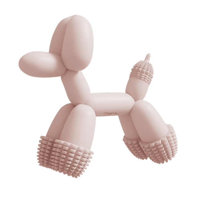 SANDDOG Balloon Dog Toy — Pink