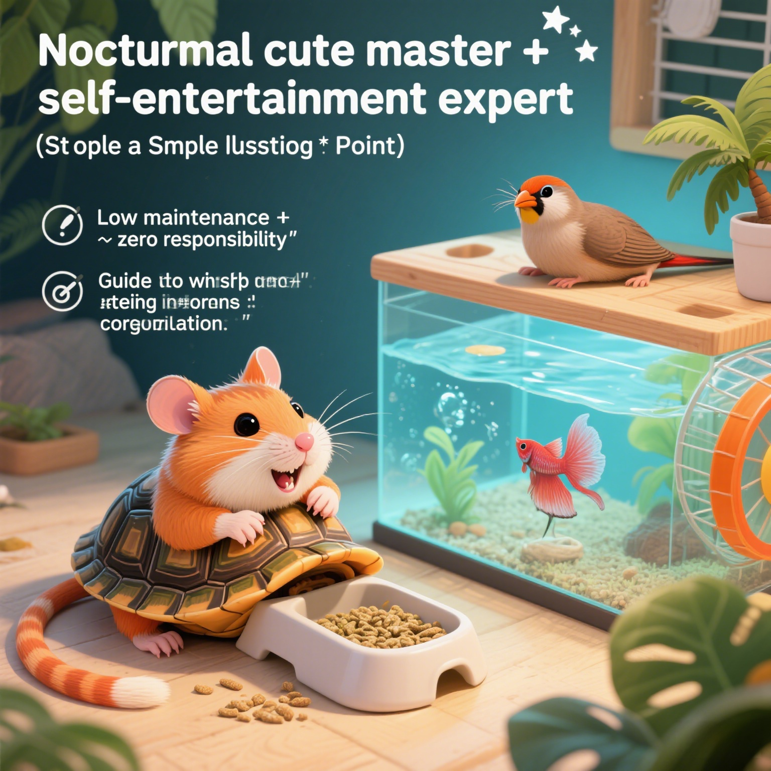 《A must-read for beginners! 5 low-maintenance pet recommendations》